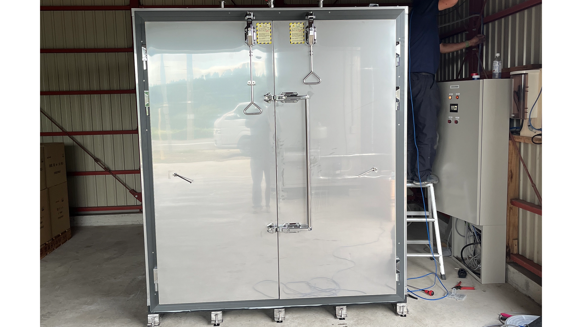 業務用 黒にんにく製造機 実機写真